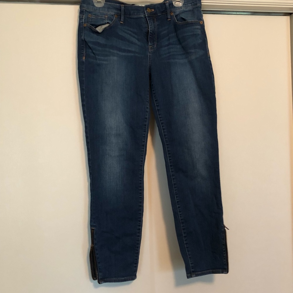 Madewell Skinny Zipper Jeans